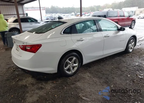 2016 Chevrolet Malibu Ls from USA, damaged, VIN 1G1ZB5ST9GF295671